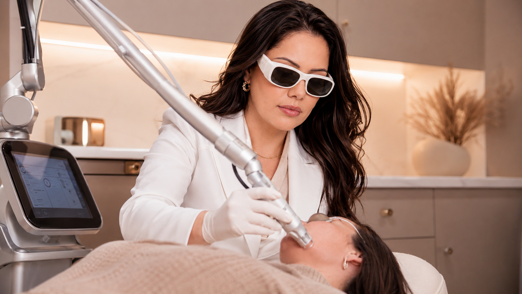 Professional peel planning during skin care