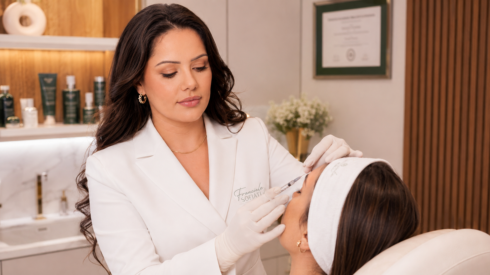 Franciele Sofiati planning skin care with protection and continuity